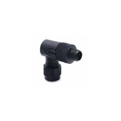 Connecteur mâle M12P, 8 pol., codage A IP67, 2A, non-blindé